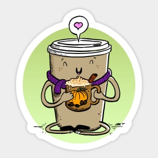 Pumpkin Spice Sticker